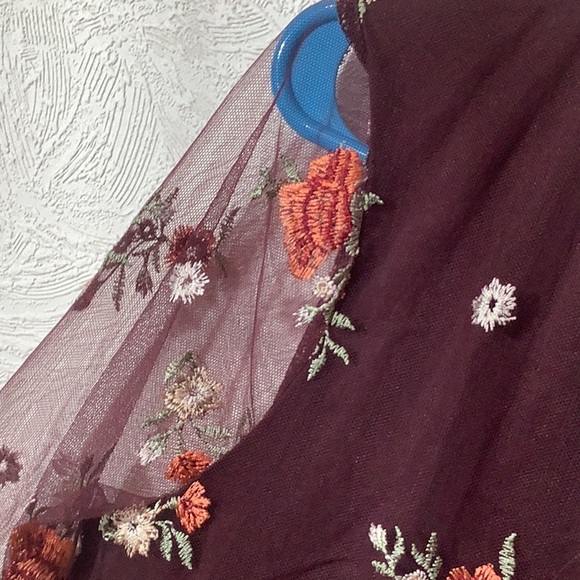 Express NWT - Sz S - sexy floral Nylon Bodysuit 🥰 - Picture 3 of 6